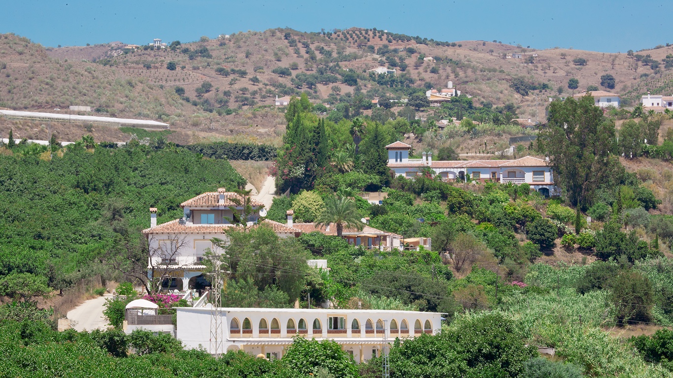 Bergpanorama Andalusien