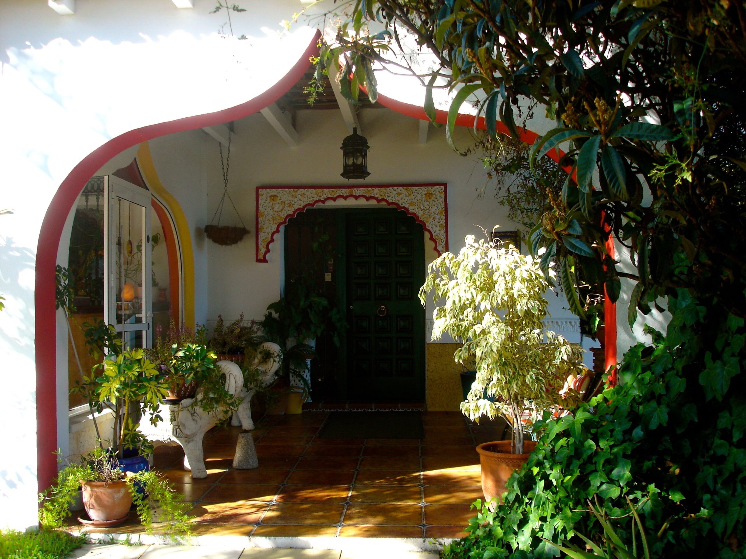 Eingang Ayurveda Hotel Luna y Sol
